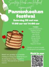 Pannenkoekenfestival zaterdag 30 mei